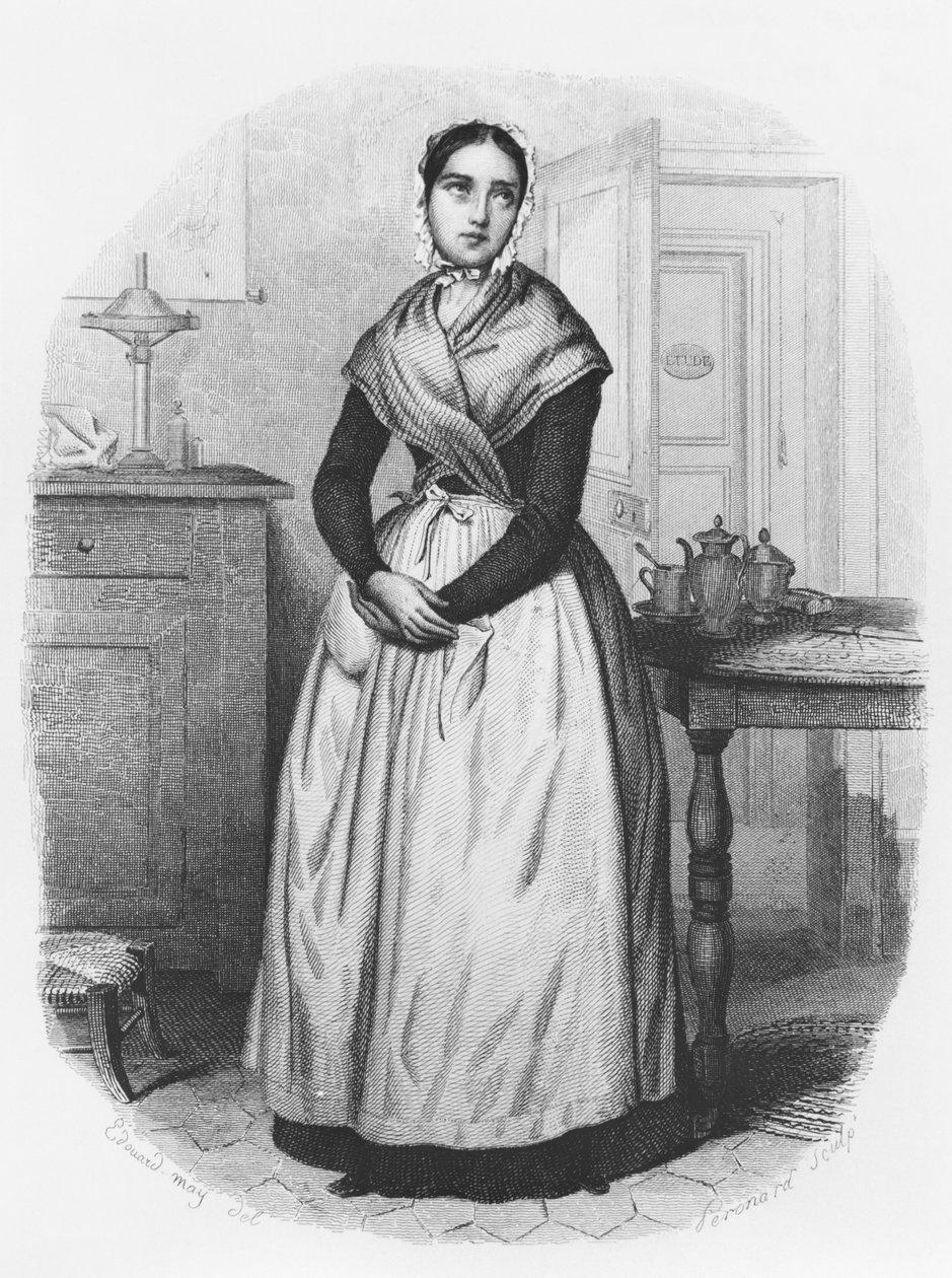Służąca Louise Morel, ilustracja z 