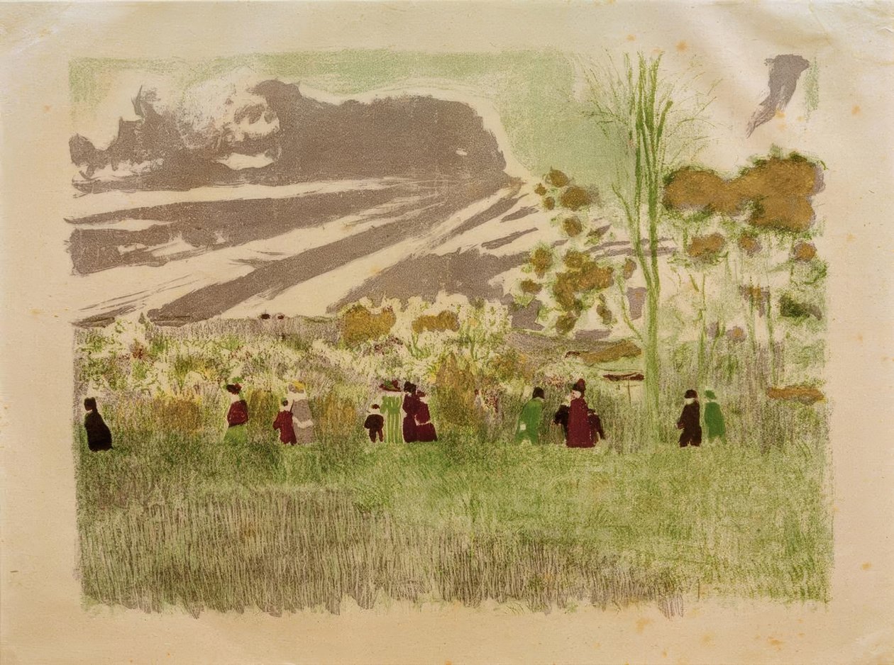 Przełajowe autorstwa Edouard Vuillard
