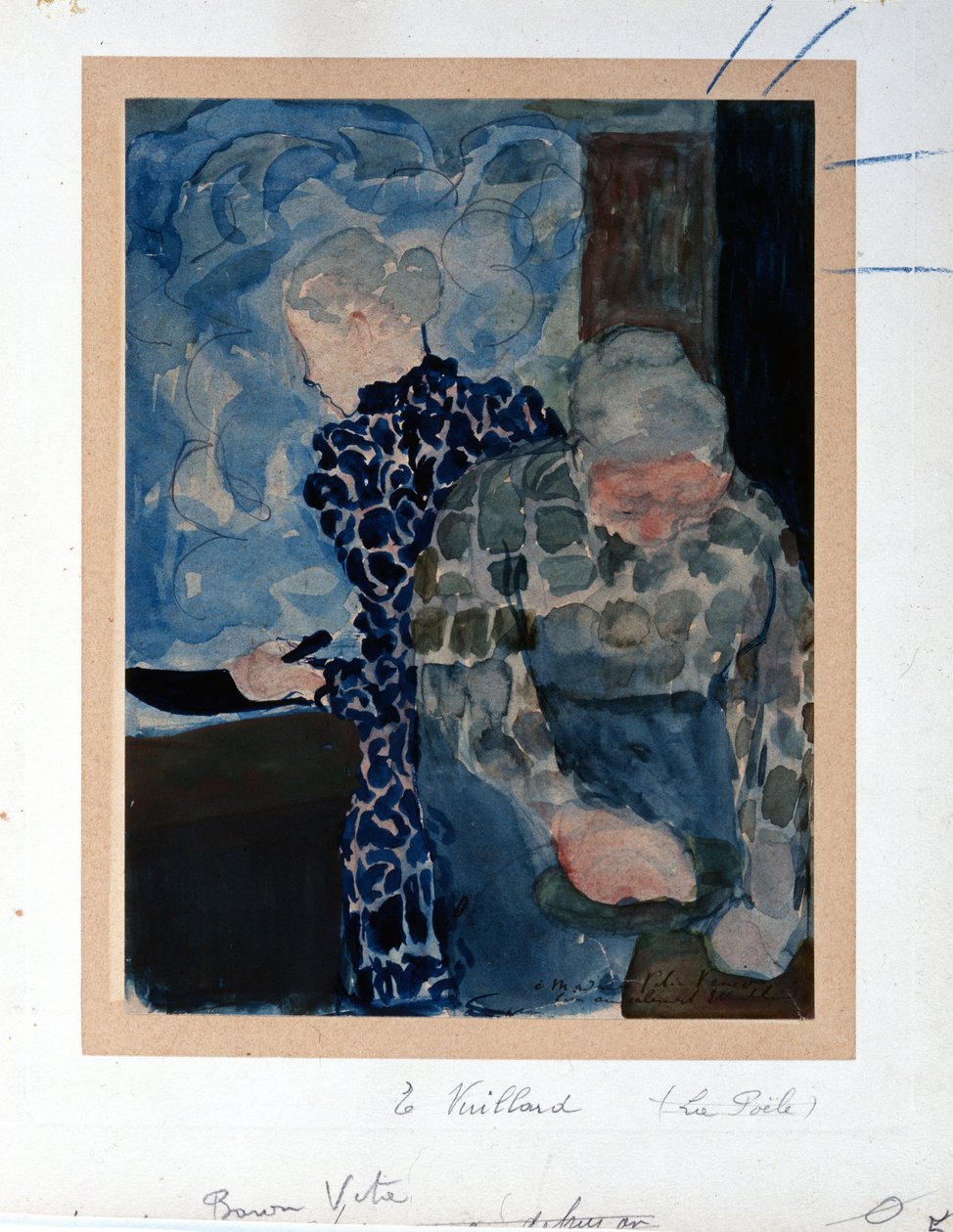 Dwie kobiety w Interieur autorstwa Edouard Vuillard
