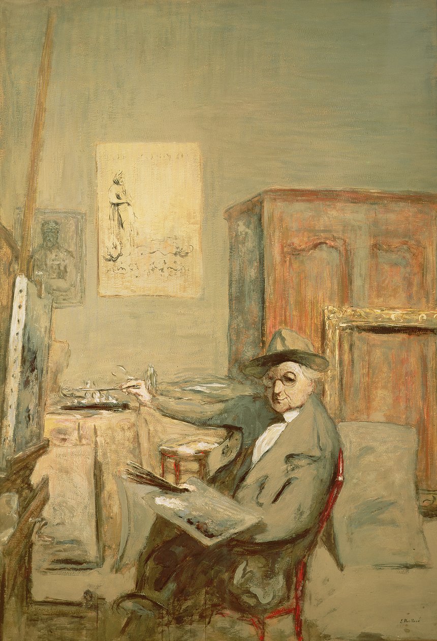 Pamięci wizyty w Forain autorstwa Edouard Vuillard
