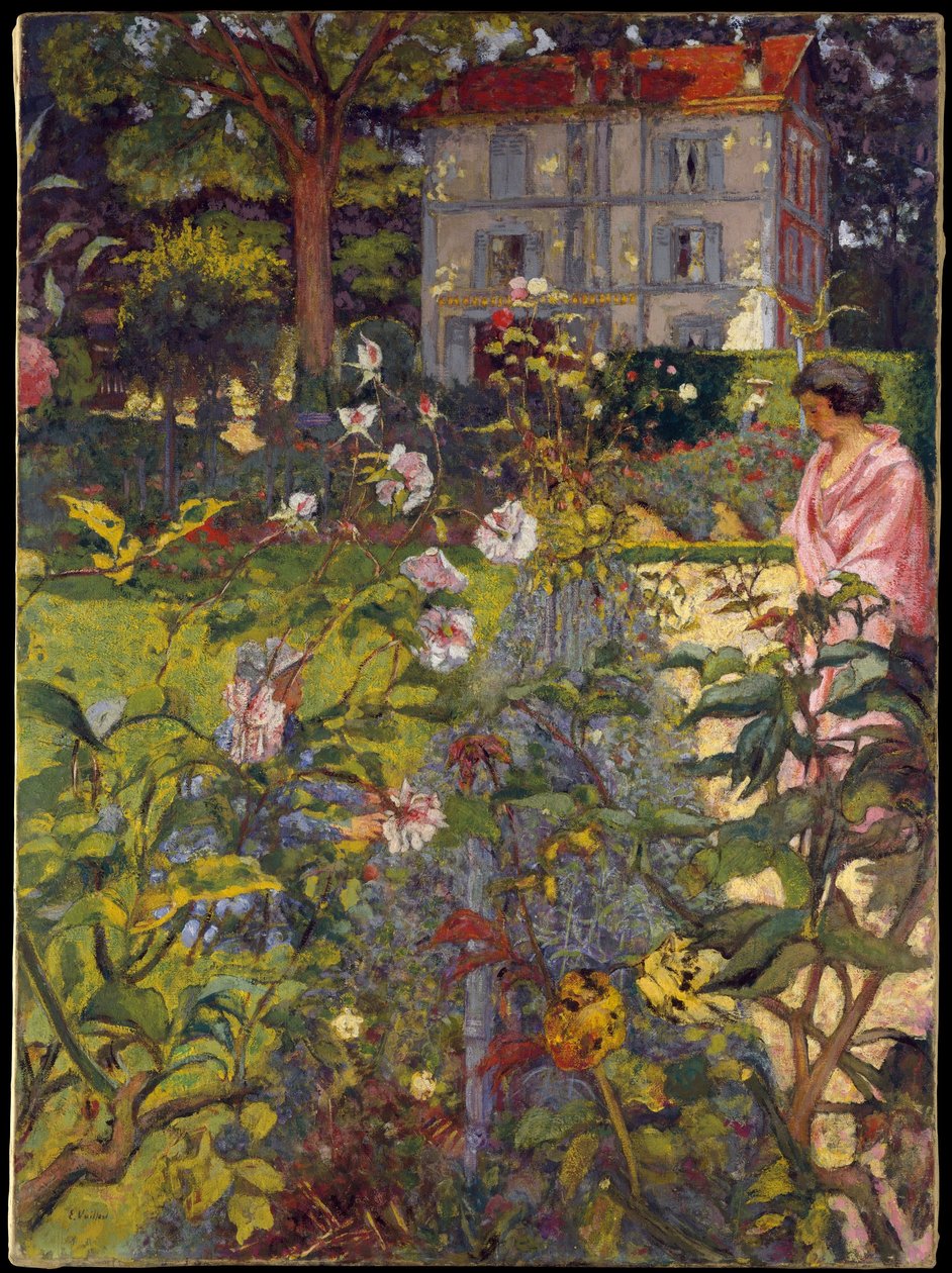 Ogród Vaucressona autorstwa Edouard Vuillard