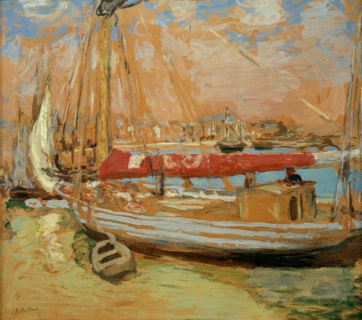 Łódź rybacka autorstwa Edouard Vuillard