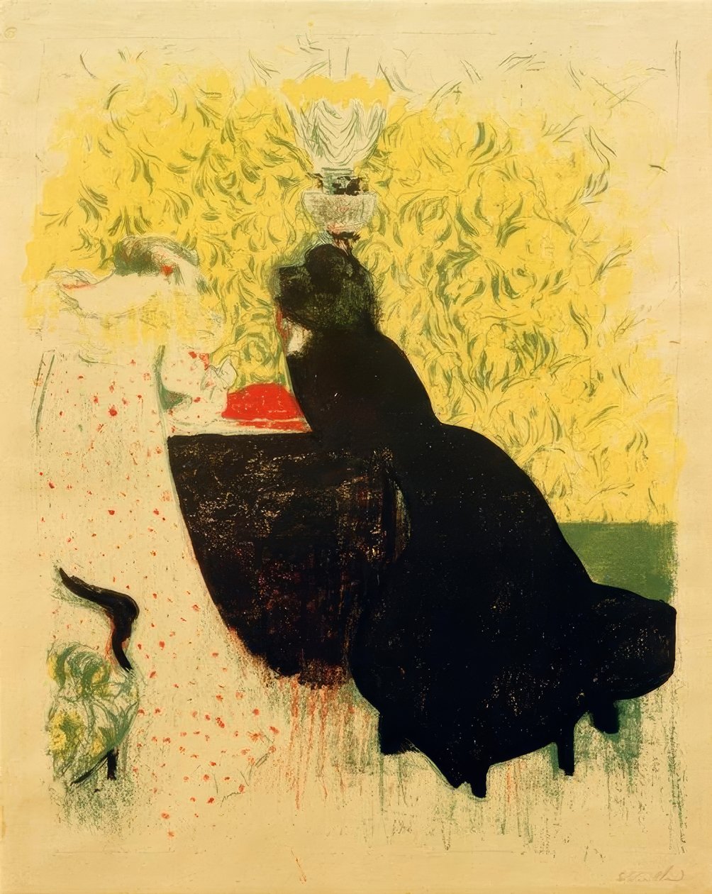Dwie piękne siostry autorstwa Edouard Vuillard