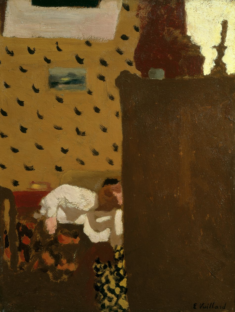 Madame Roussel w Chiffonnier autorstwa Edouard Vuillard
