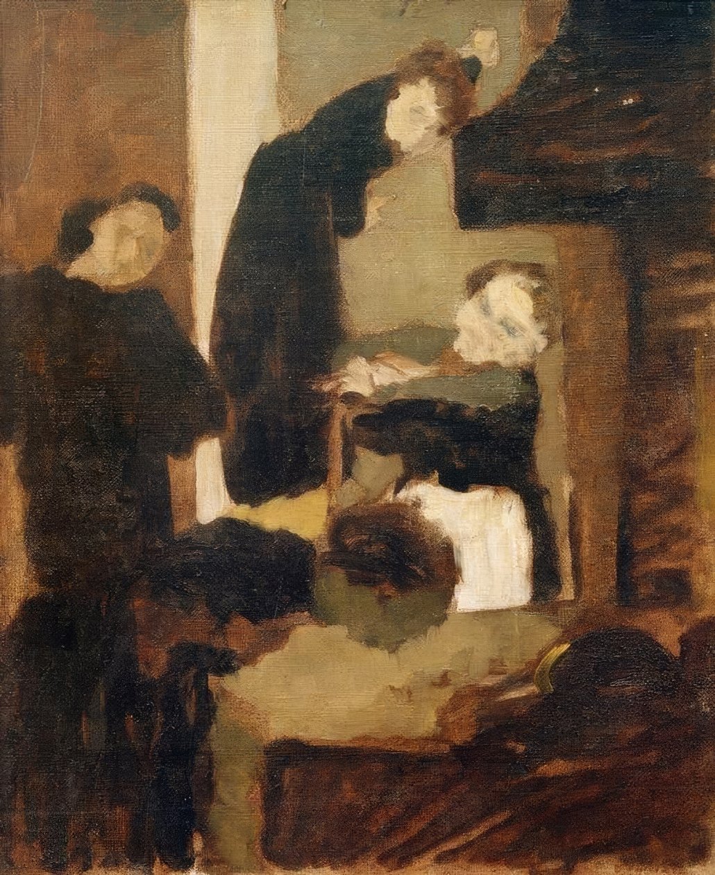 Madame Vuillard i jej pracownicy autorstwa Edouard Vuillard