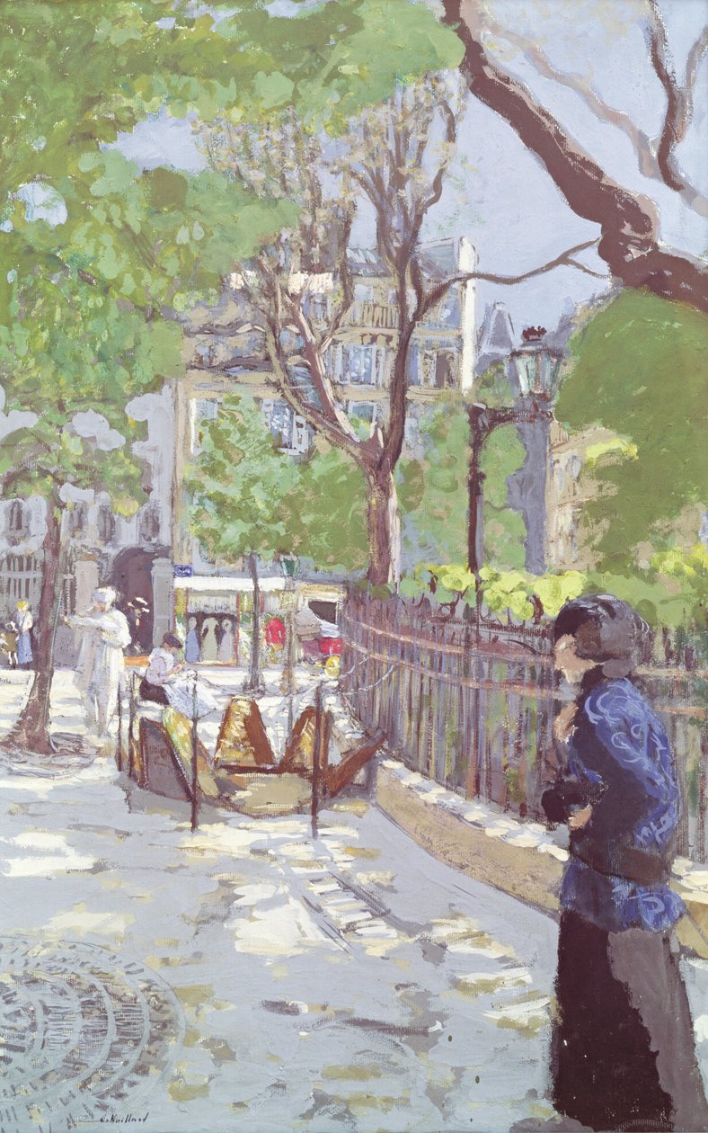 Plac Ventimiglia autorstwa Edouard Vuillard