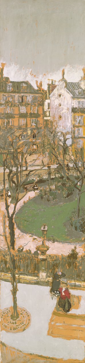 Rue de Paris, panel 6 z 6, 1908 autorstwa Edouard Vuillard