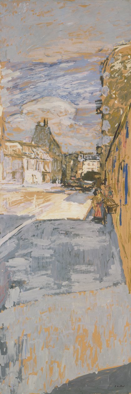 Ulice Paryża (panel 2 z 6), ok.1908 autorstwa Edouard Vuillard