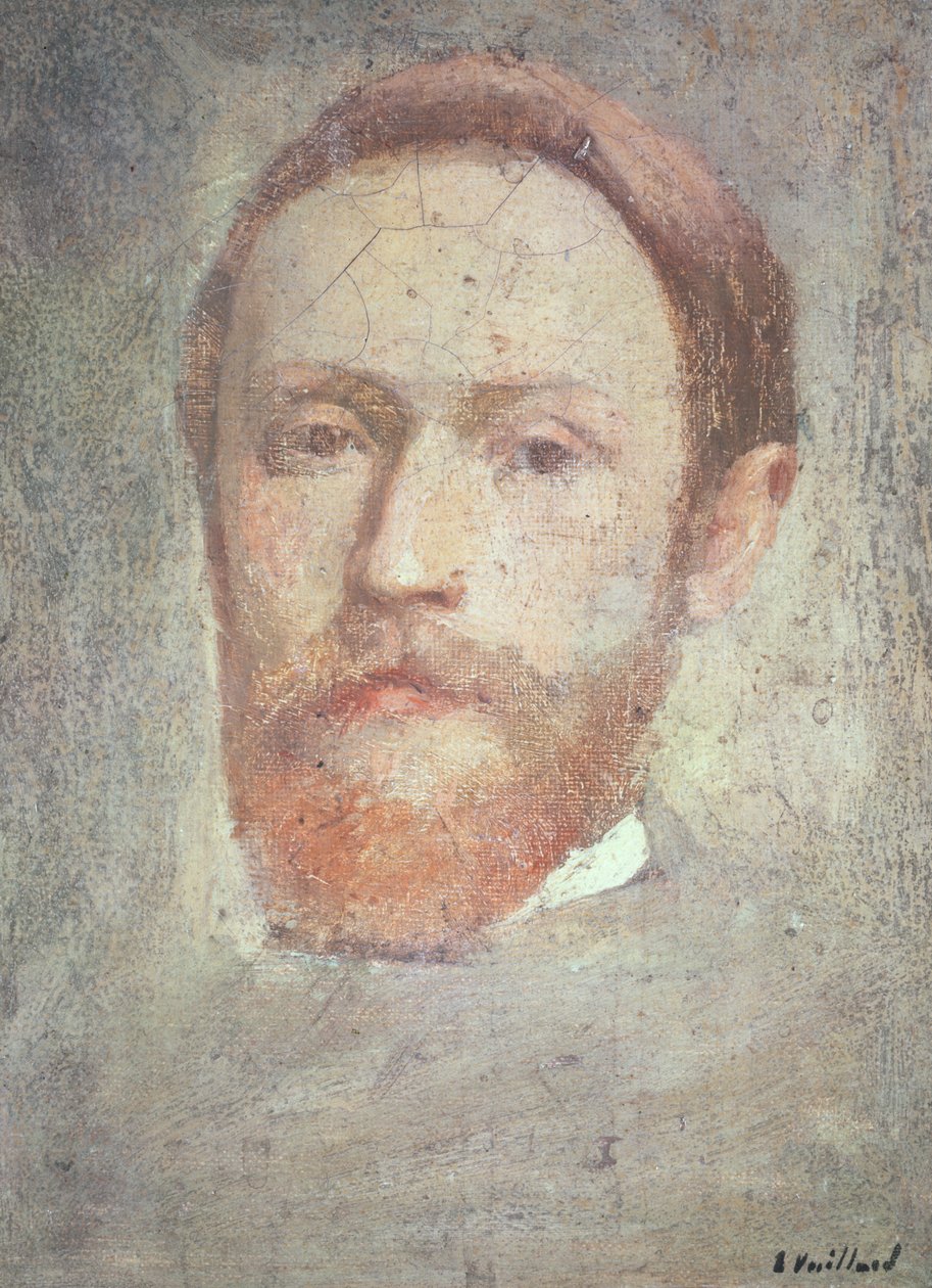 Autoportret, ok.1889 autorstwa Edouard Vuillard