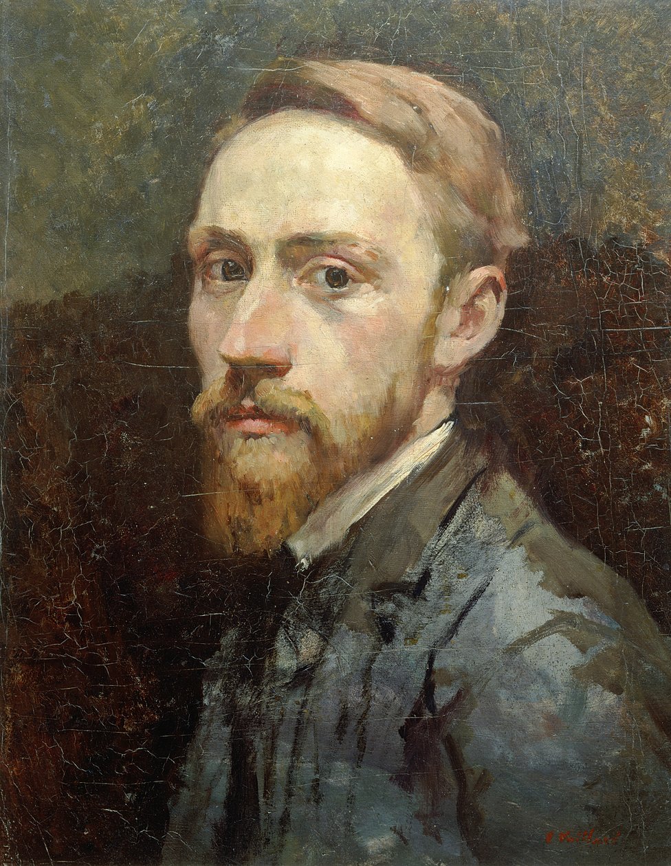 Autoportret, ok. 1889-90 autorstwa Edouard Vuillard