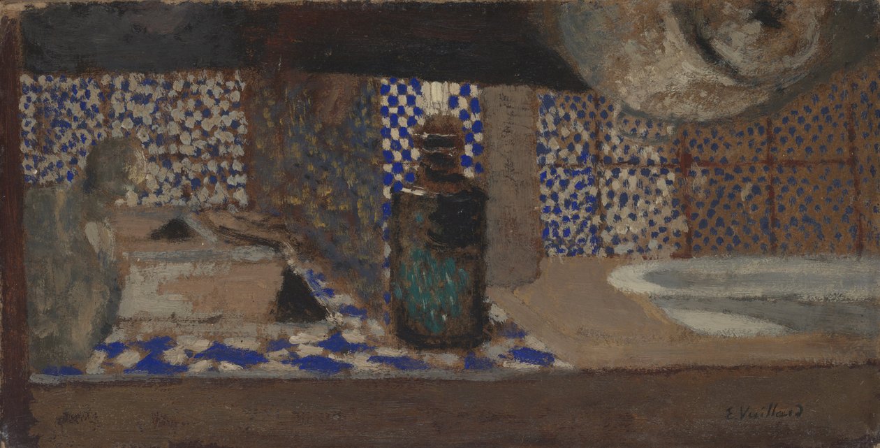 Kuchnia, 1891-92 (olej na tekturze) autorstwa Edouard Vuillard