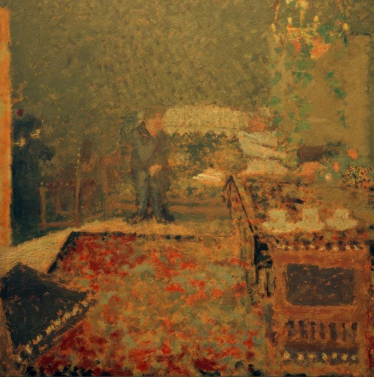 Salon Vallottons w La Naz, Romanel autorstwa Edouard Vuillard