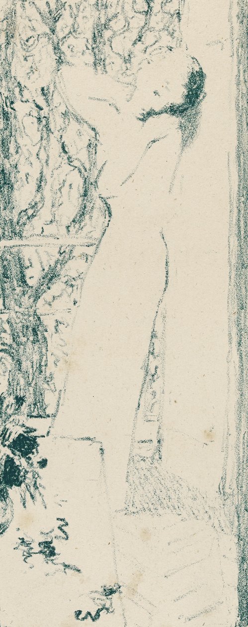 Kobieta przy oknie, 1893 autorstwa Edouard Vuillard