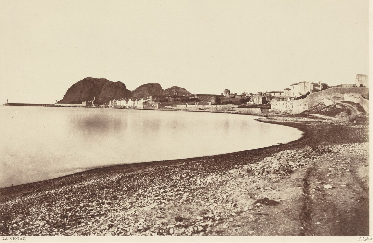 La Ciotat, ok. 1860 r. (zdjęcie) autorstwa Edouard-Denis Baldus