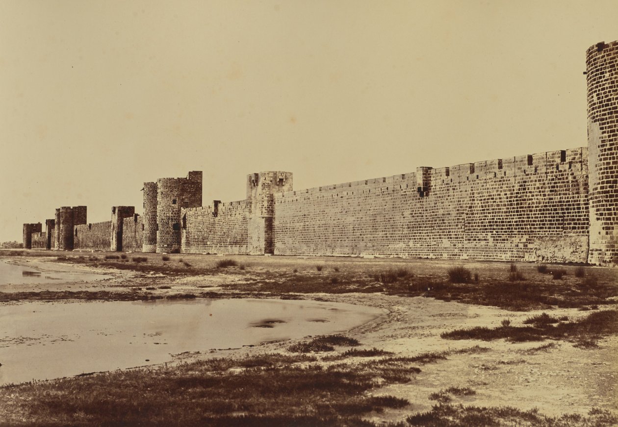 Aigues-Mortes autorstwa Édouard Baldus