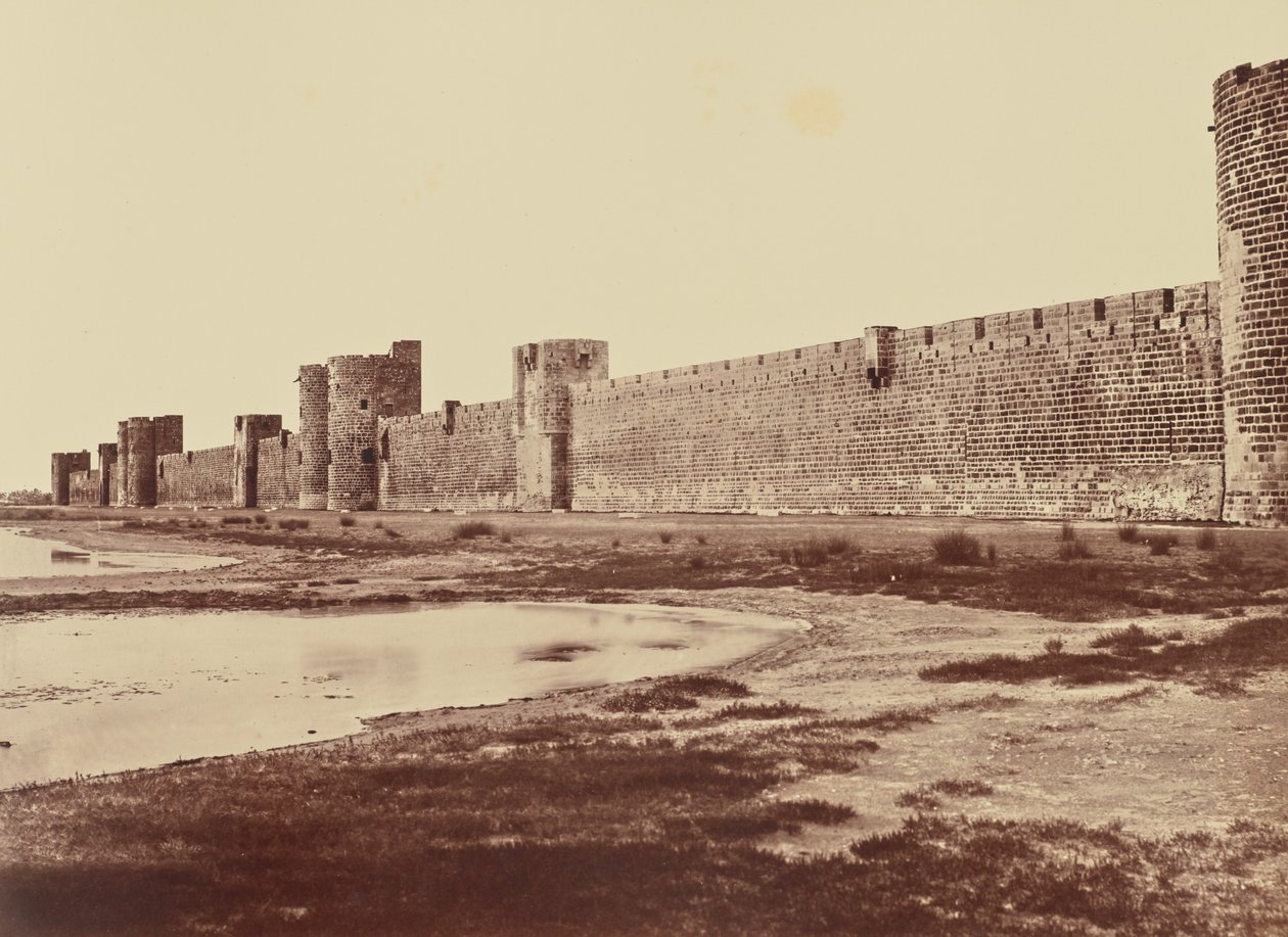 Aigues-Mortes autorstwa Édouard Baldus