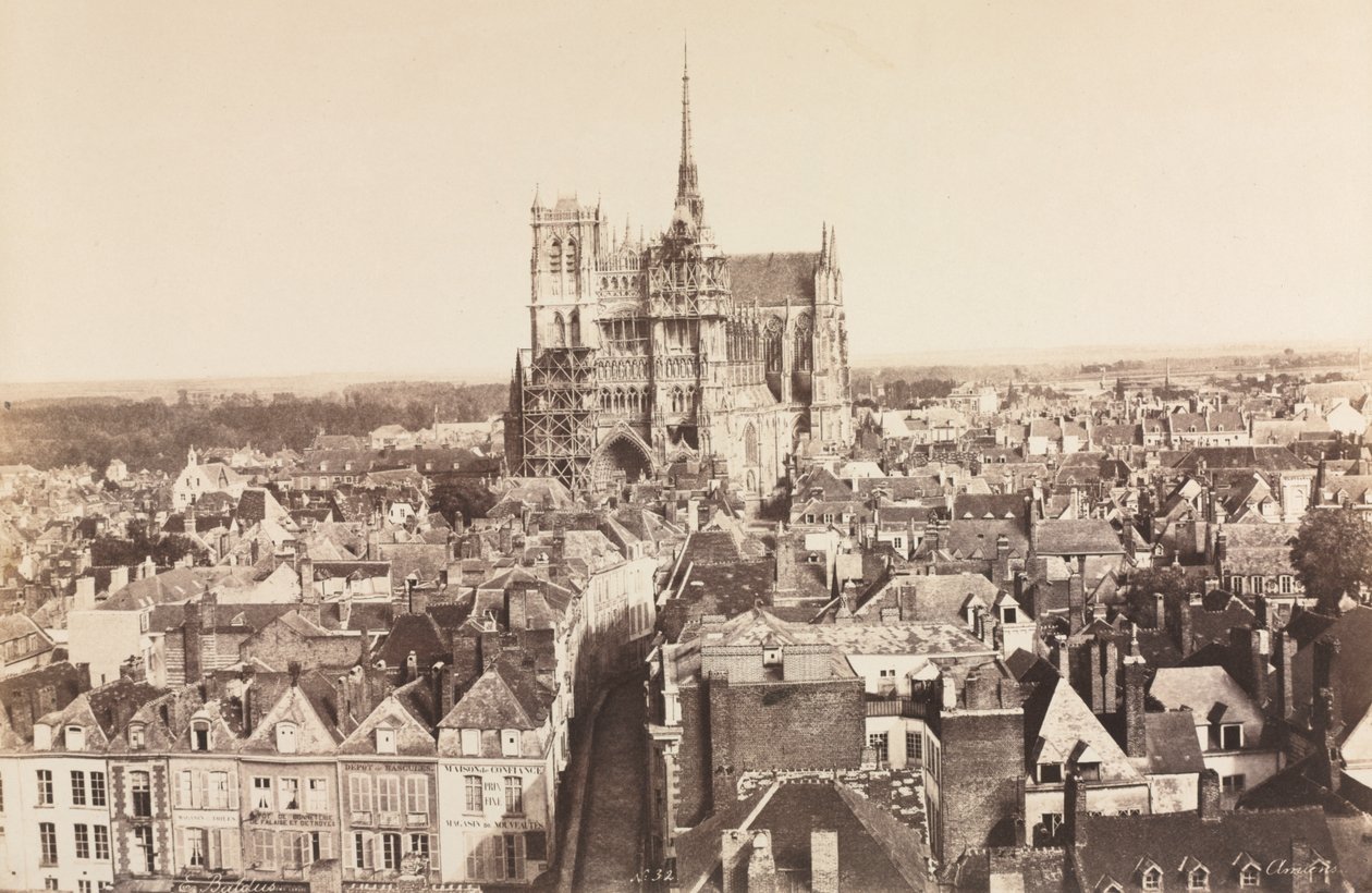 Amiens autorstwa Édouard Baldus