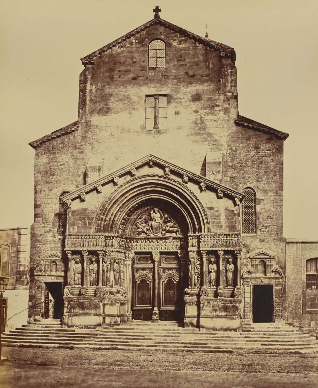 Arles. Święty Trofim autorstwa Édouard Baldus