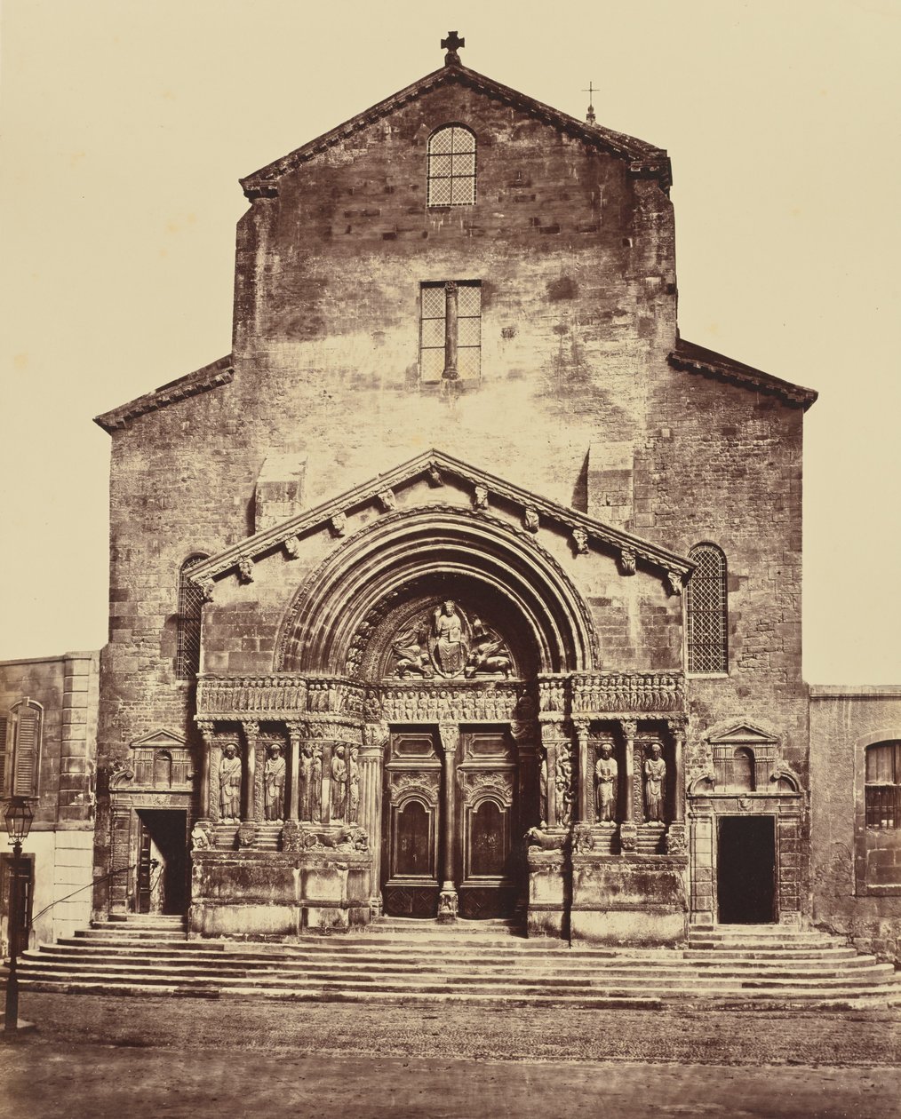 Arles. Saint-Trophime autorstwa Édouard Baldus