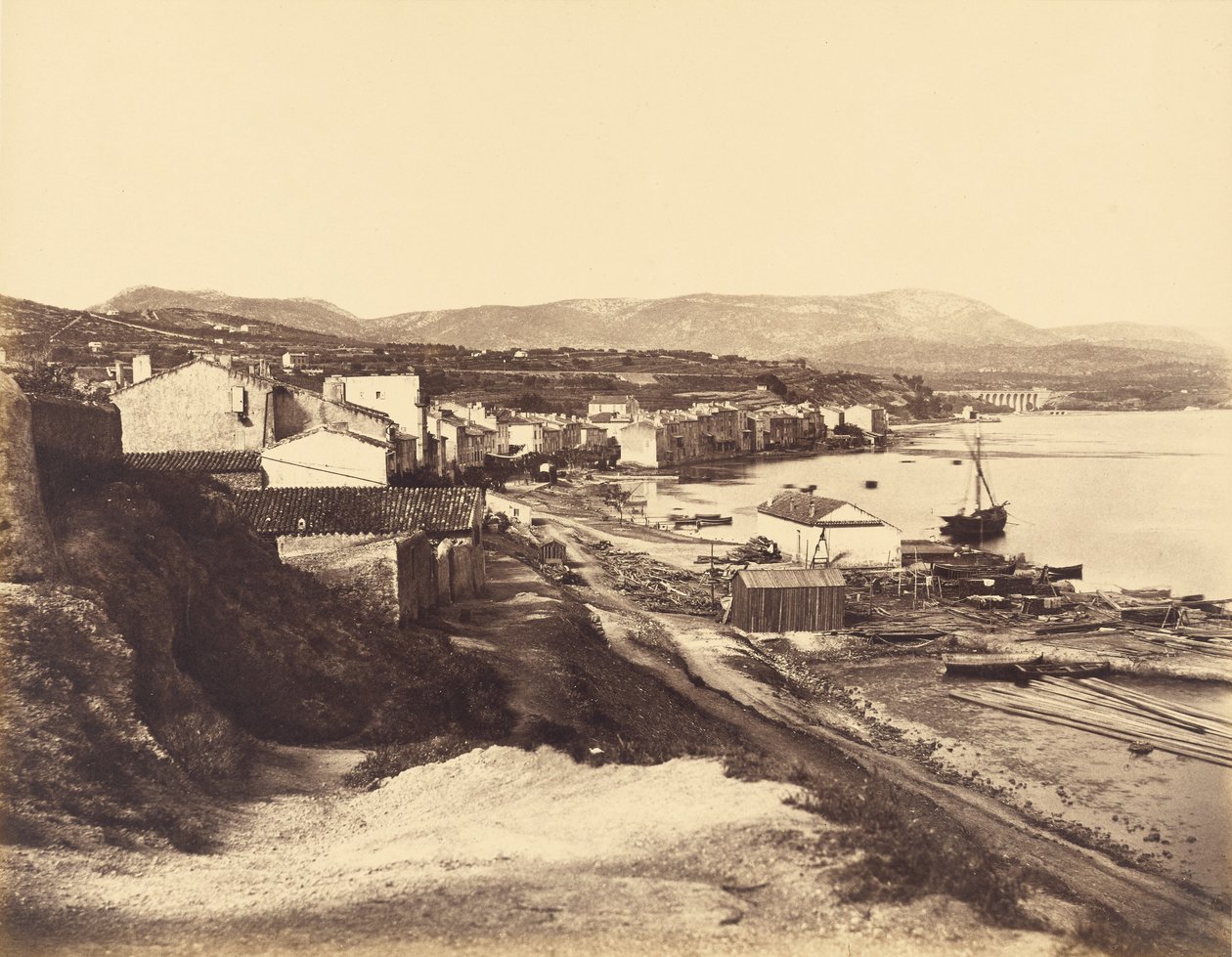 Bandol autorstwa Édouard Baldus