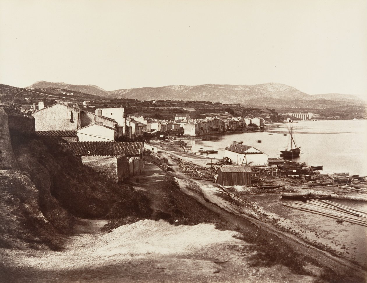 Bandol, K. 1860. autorstwa Édouard Baldus