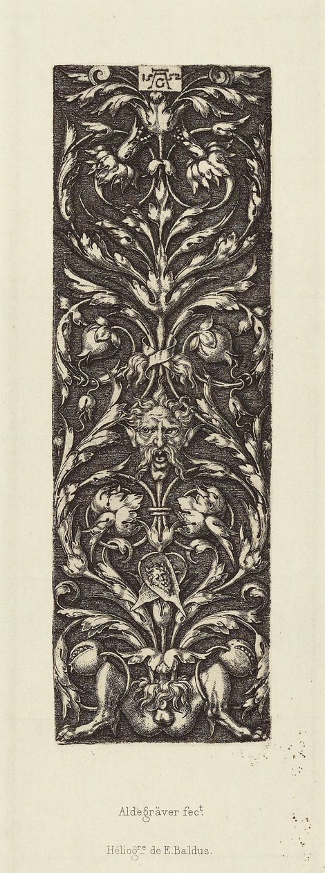 [Projekt Aldegräver] autorstwa Édouard Baldus
