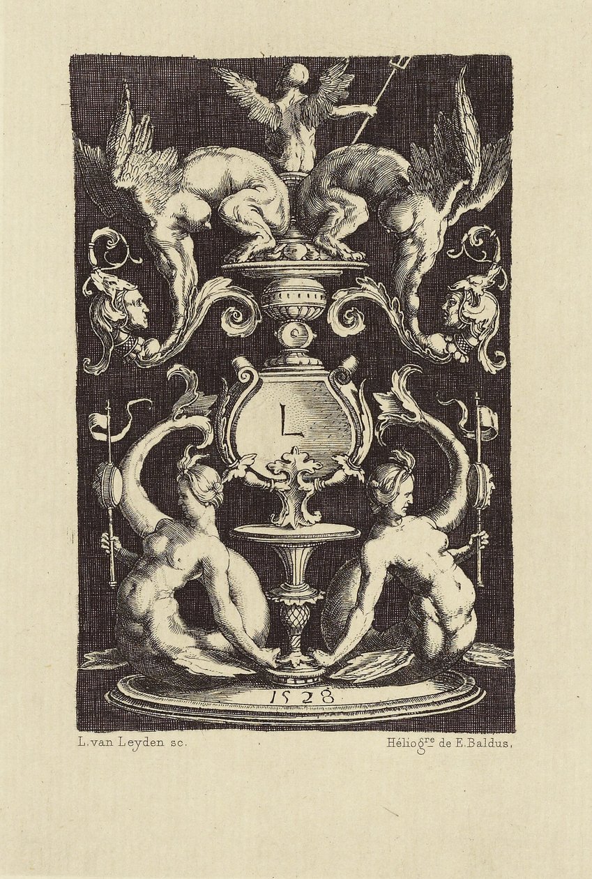 [Projekt: Lucas van Leyden] autorstwa Édouard Baldus