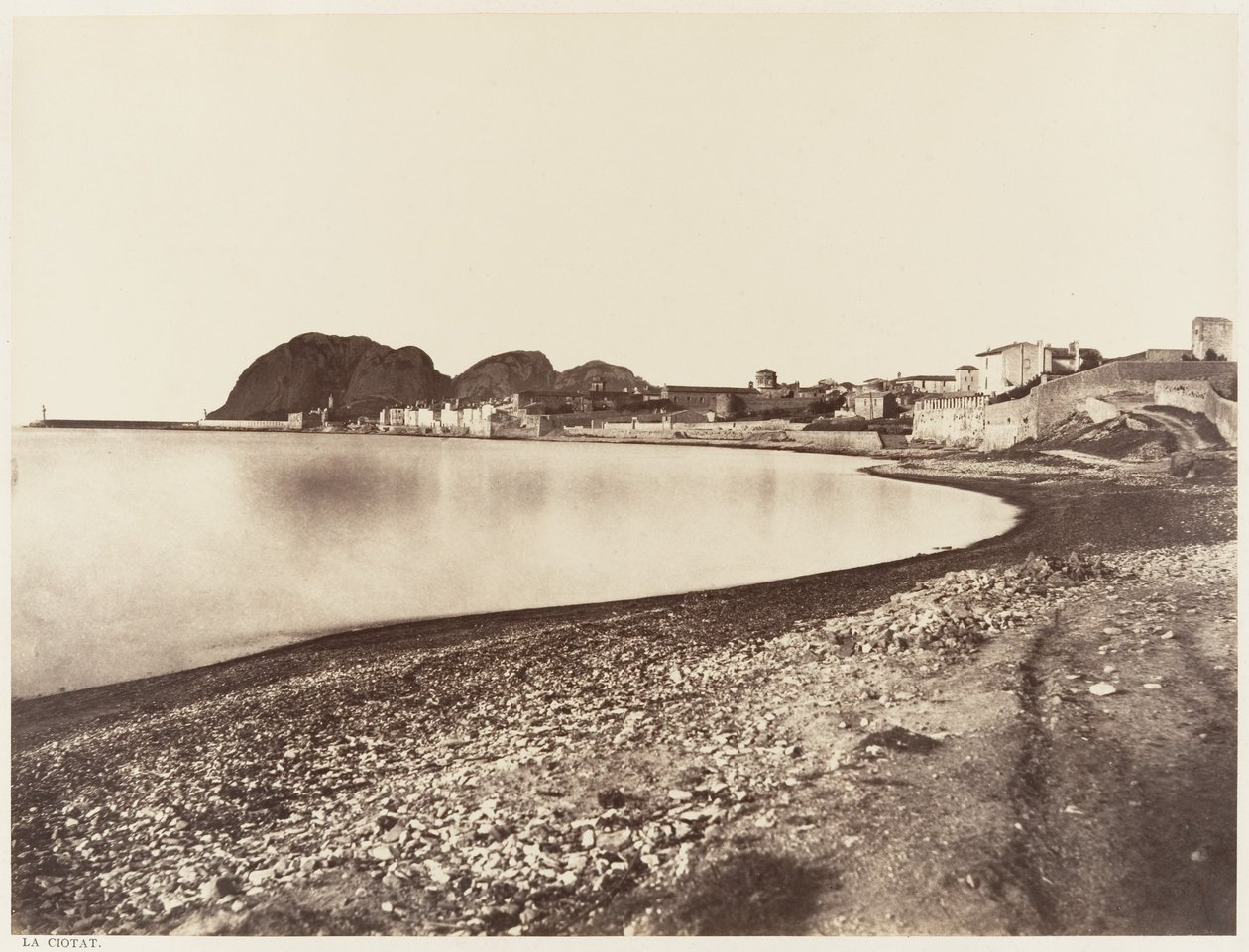 La Ciotat autorstwa Édouard Baldus