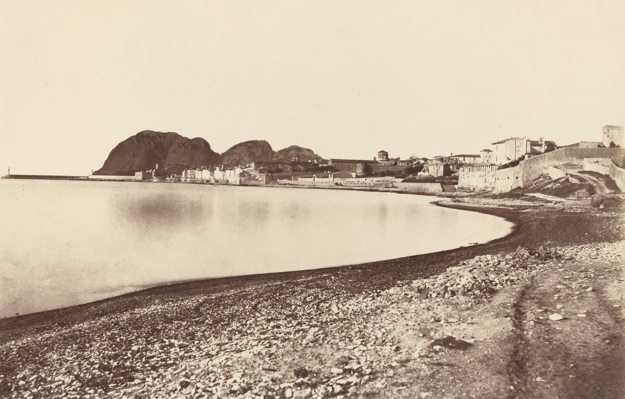 W Ciotat, ok. 1860. autorstwa Édouard Baldus