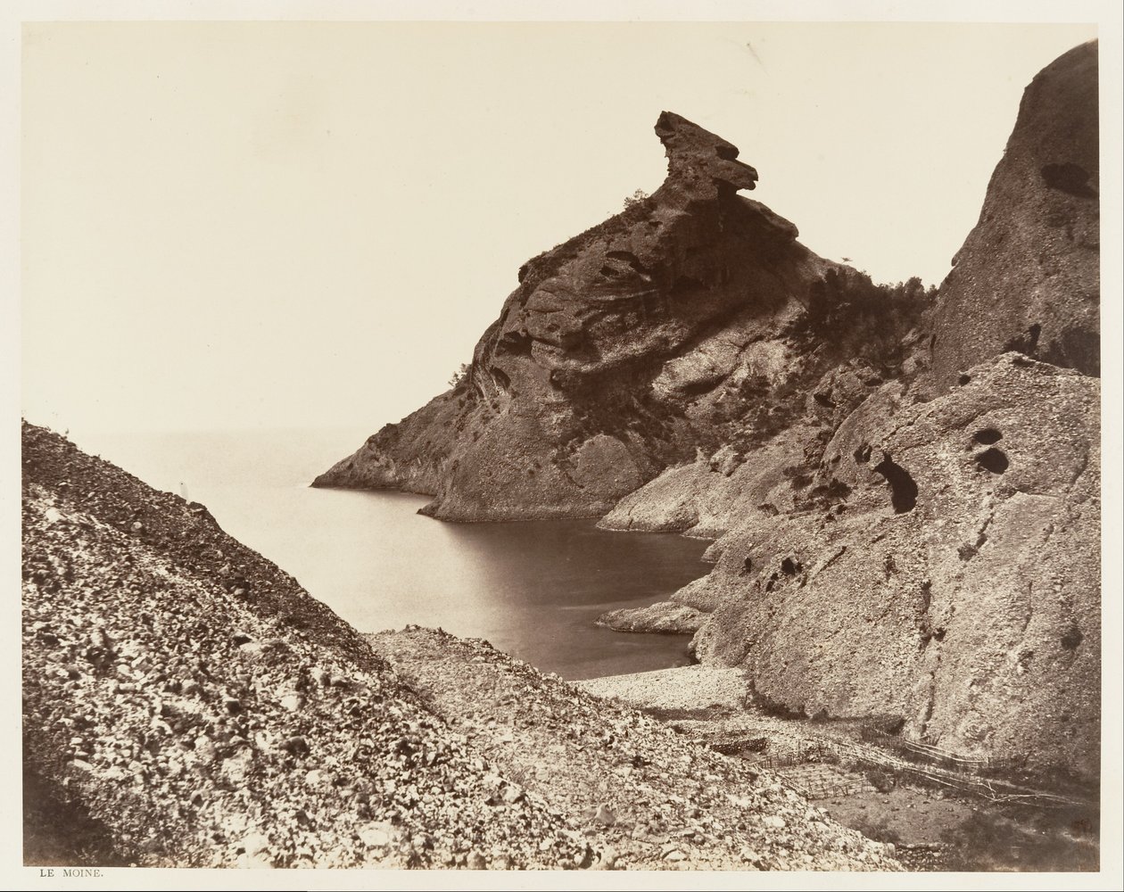 Mnich autorstwa Édouard Baldus