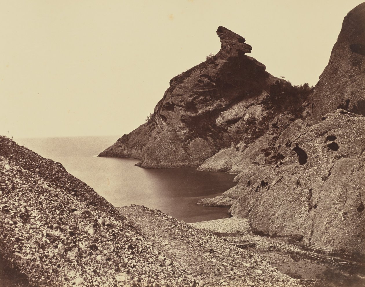 Mnich autorstwa Édouard Baldus