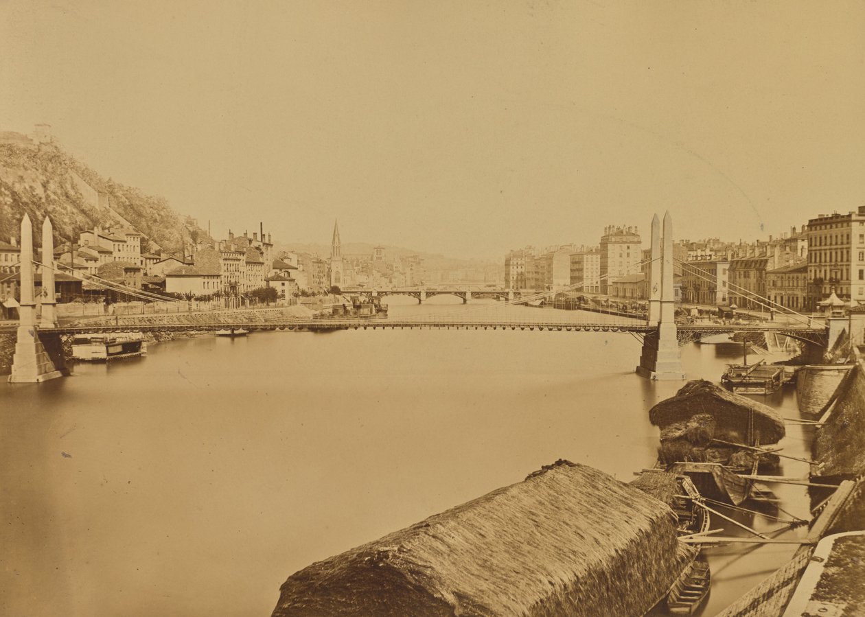 Lyon autorstwa Édouard Baldus