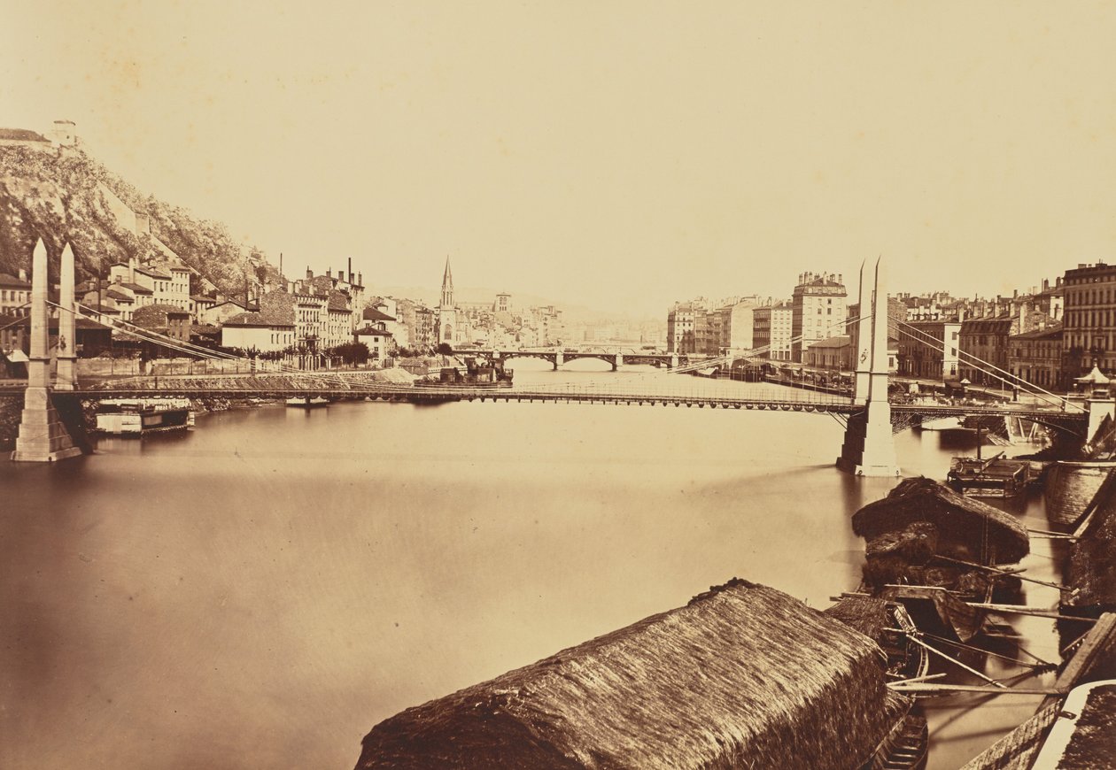 Lyon autorstwa Édouard Baldus