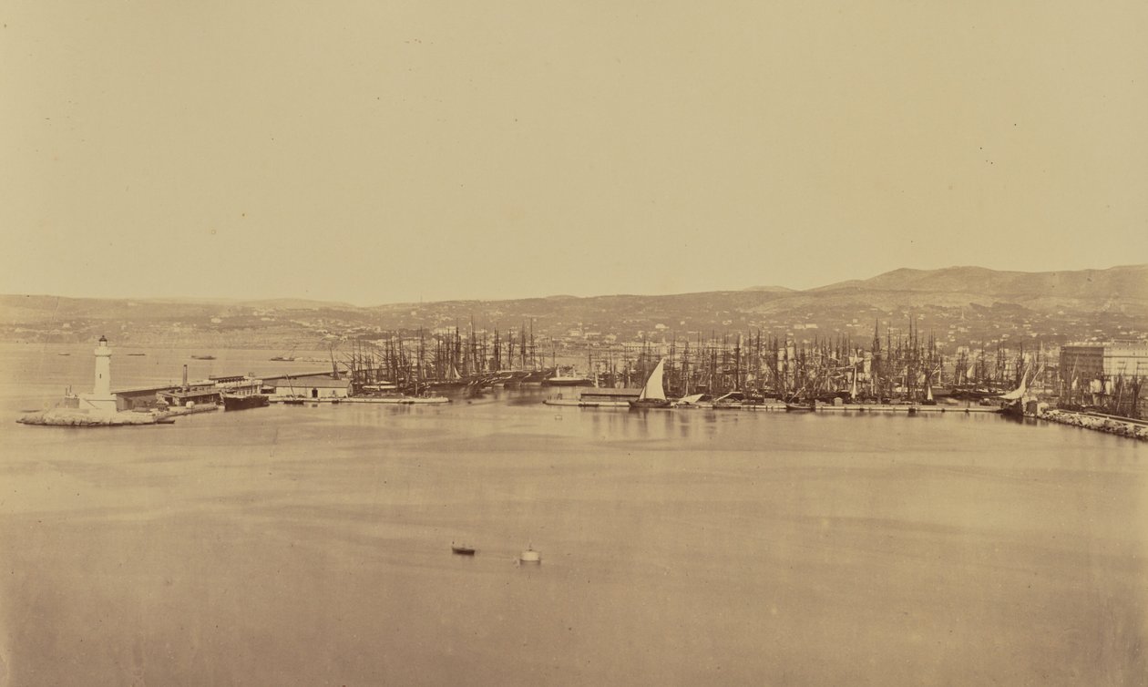 Marsylia. autorstwa Édouard Baldus
