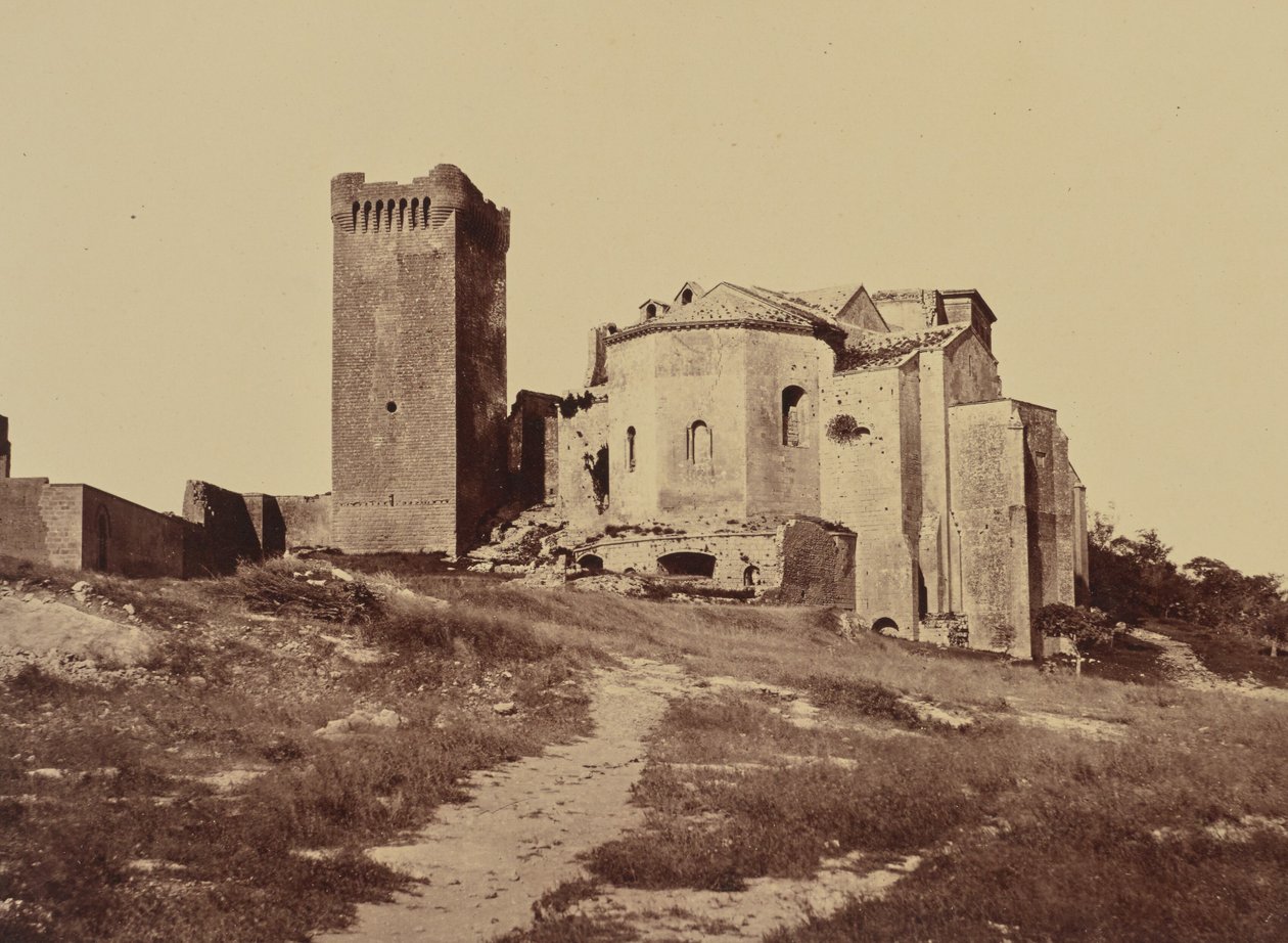 Montmajour. autorstwa Édouard Baldus