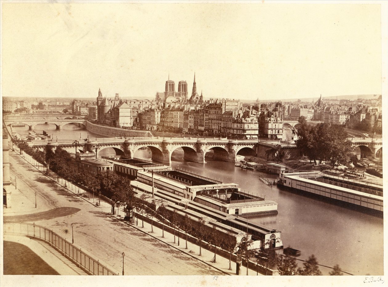 Panorama Cité autorstwa Édouard Baldus