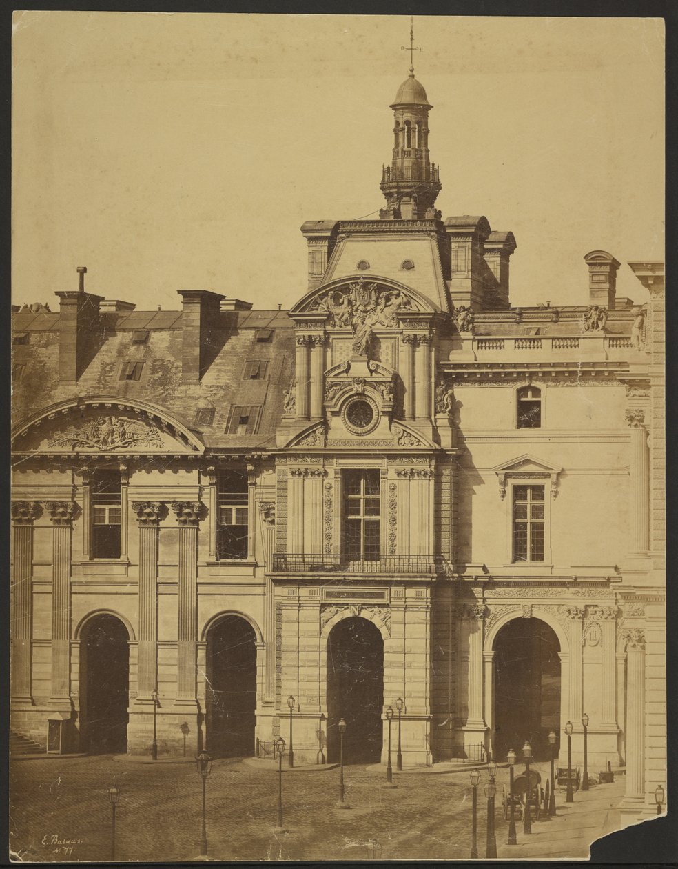 [Luwr, Pawilon Rohanu] autorstwa Édouard Baldus