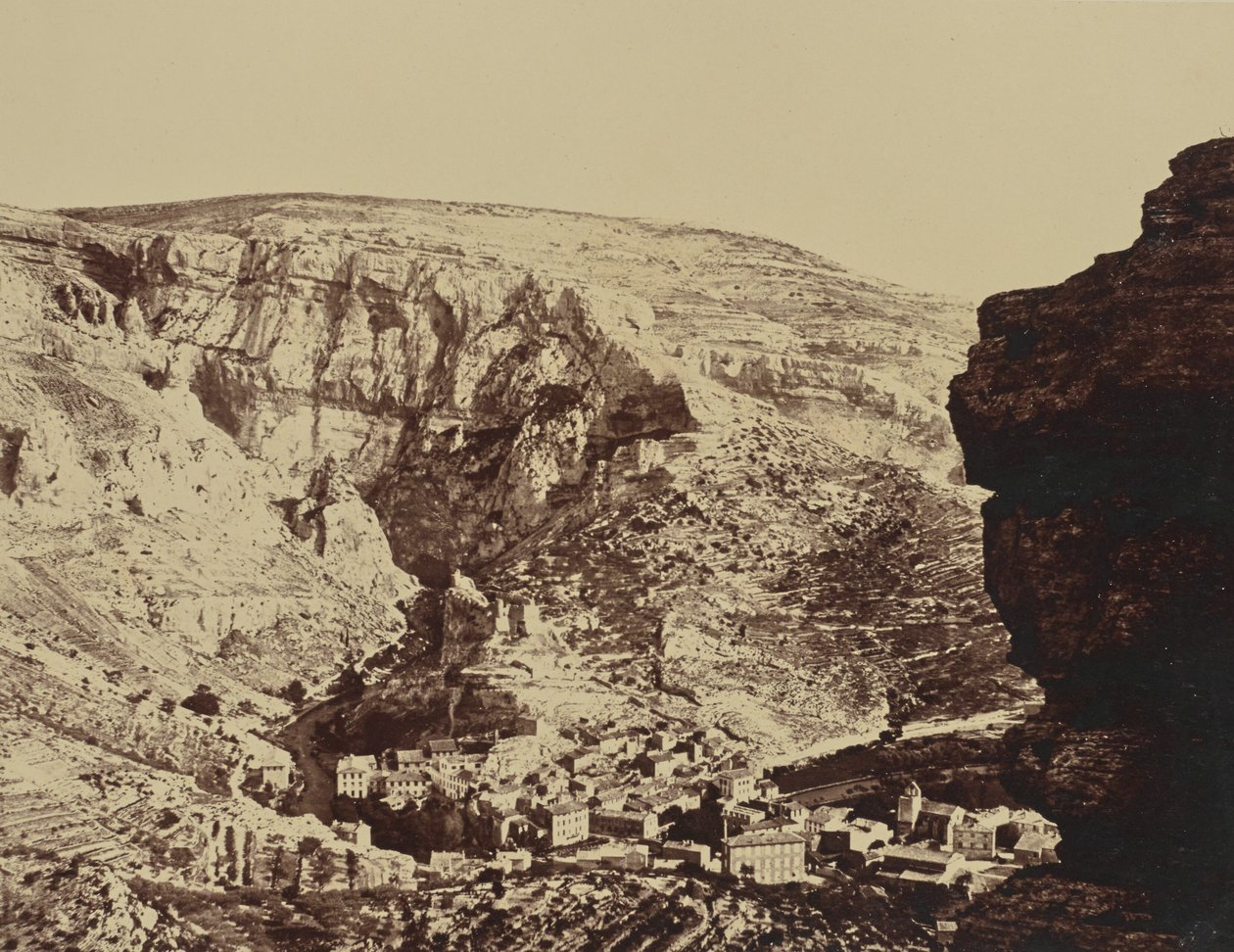 Vaucluse. autorstwa Édouard Baldus
