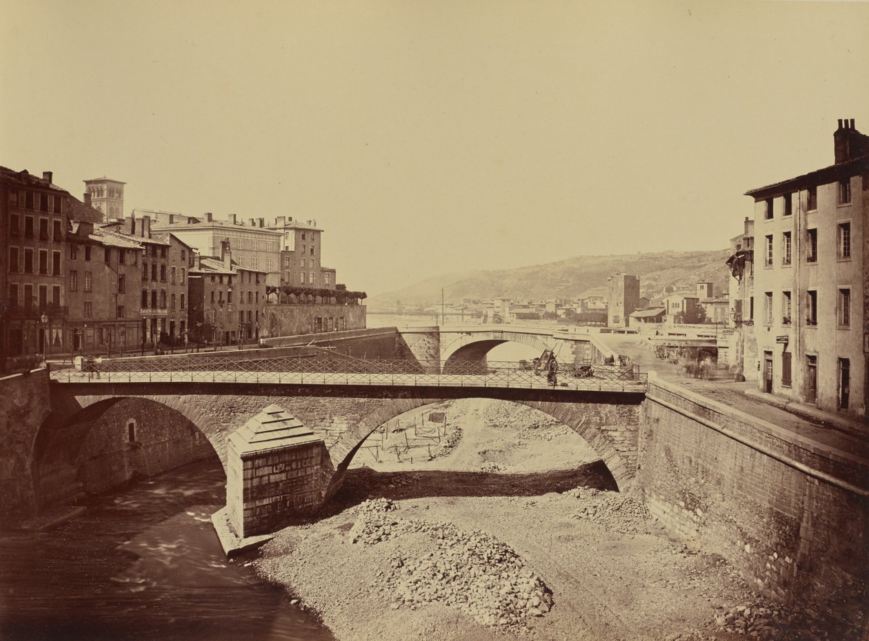 Vienne. St Colombe autorstwa Édouard Baldus