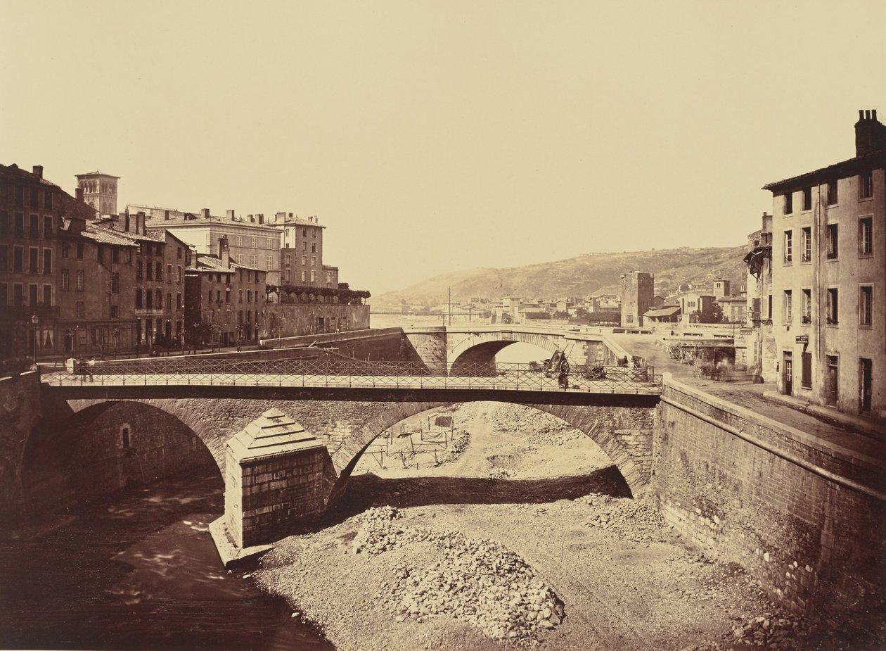 Vienne, Saint-Colombe autorstwa Édouard Baldus