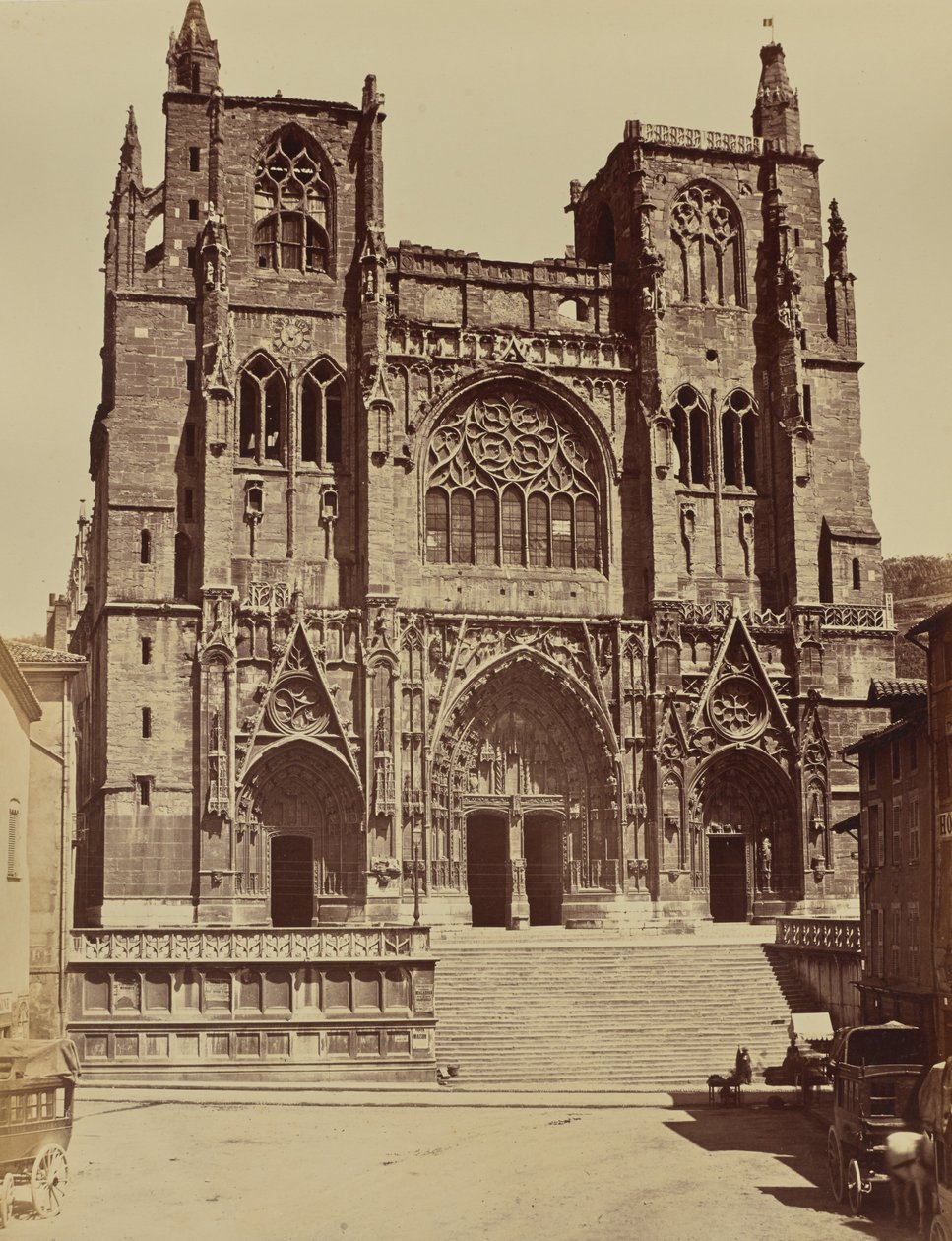 Vienne. Saint-Maurice autorstwa Édouard Baldus