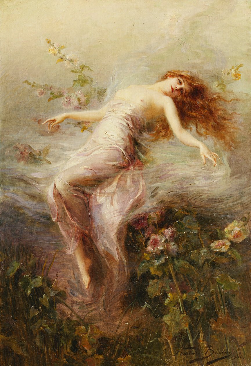 Nimfa autorstwa Édouard Bisson