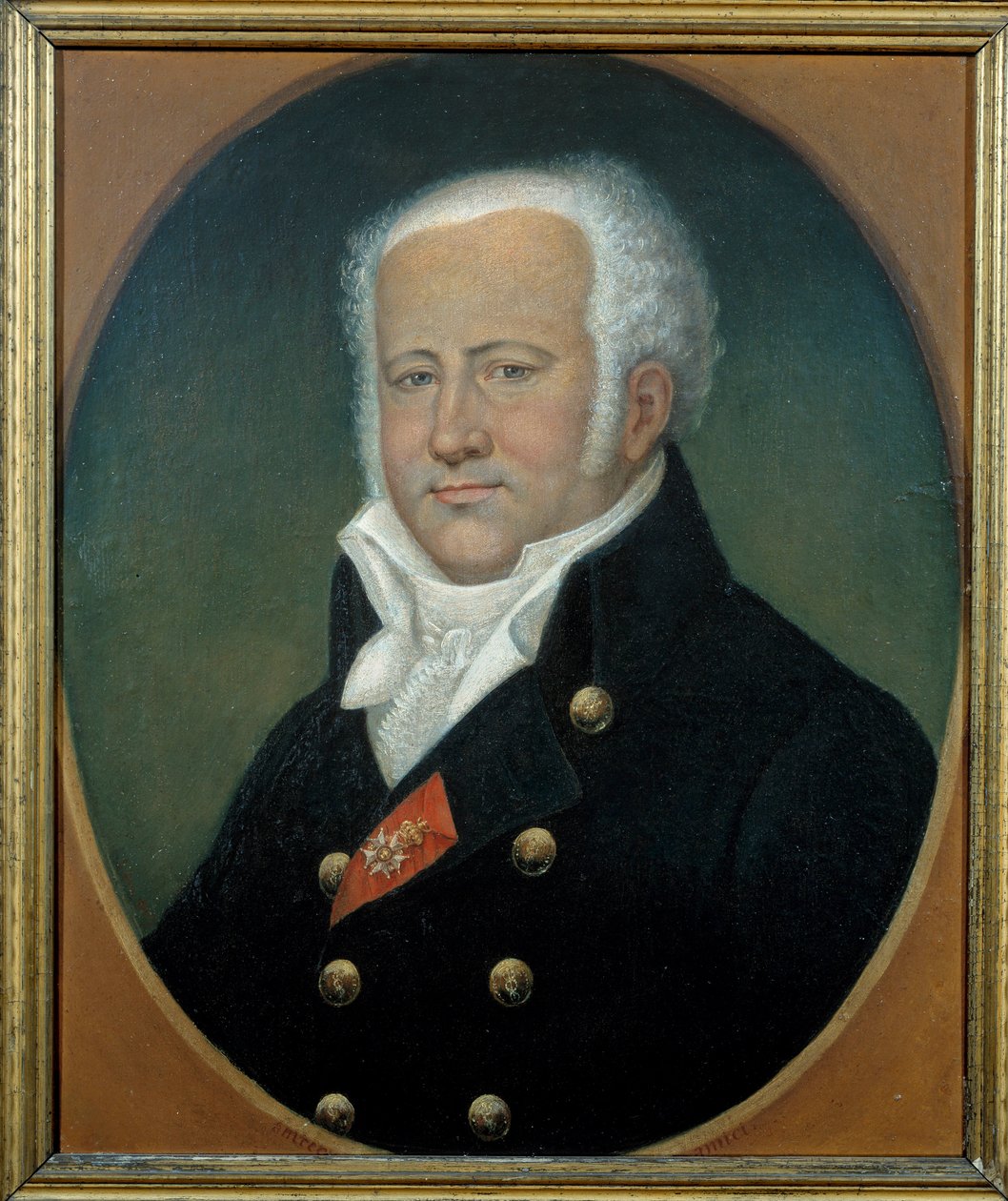 Portret Jeana Nicolasa Barona Corvisarta (1755-1821) doktora Napoleona I. Obraz Edouarda Dru (XIX wiek) autorstwa Edouard Dru