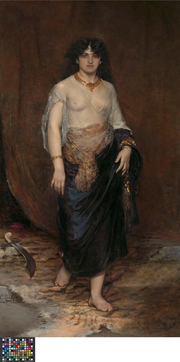 Judith autorstwa Edouard Frederic Wilhelm Richter