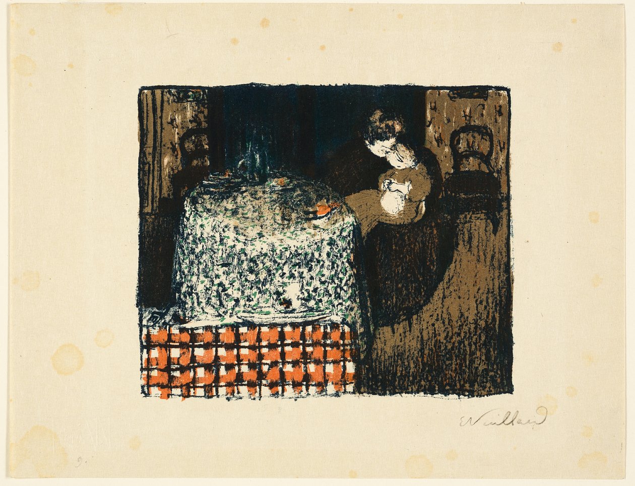 Macierzyństwo autorstwa Édouard Jean Vuillard