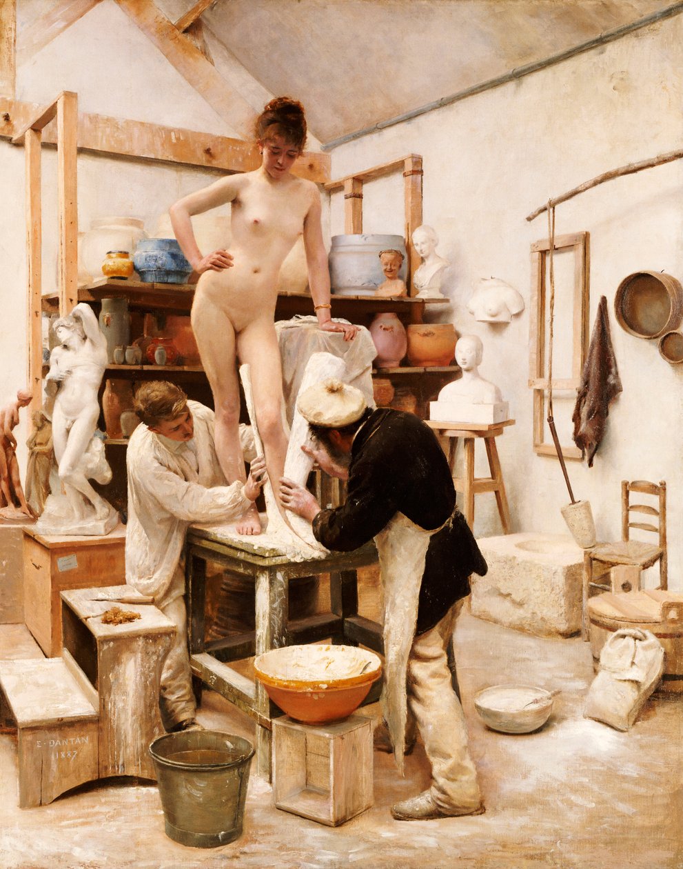 Pleśń z natury, 1887 autorstwa Edouard Joseph Dantan
