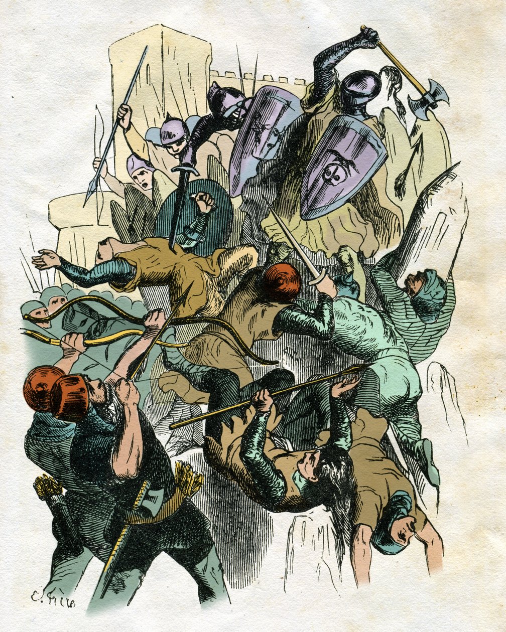 Ilustracja Edouarda Frere