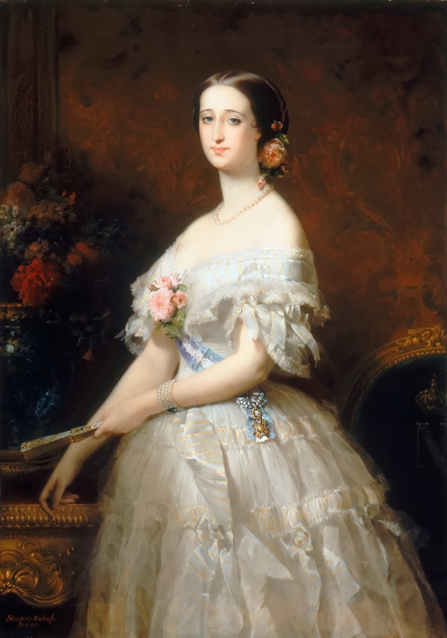 Eugénie de Montijo, cesarzowa Francuzów autorstwa Edouard Louis Dubufe