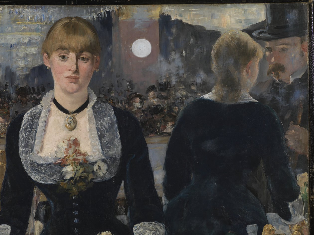 Bar w Folies-Bergere, 1881-82 (szczegóły 2536) autorstwa Édouard Manet