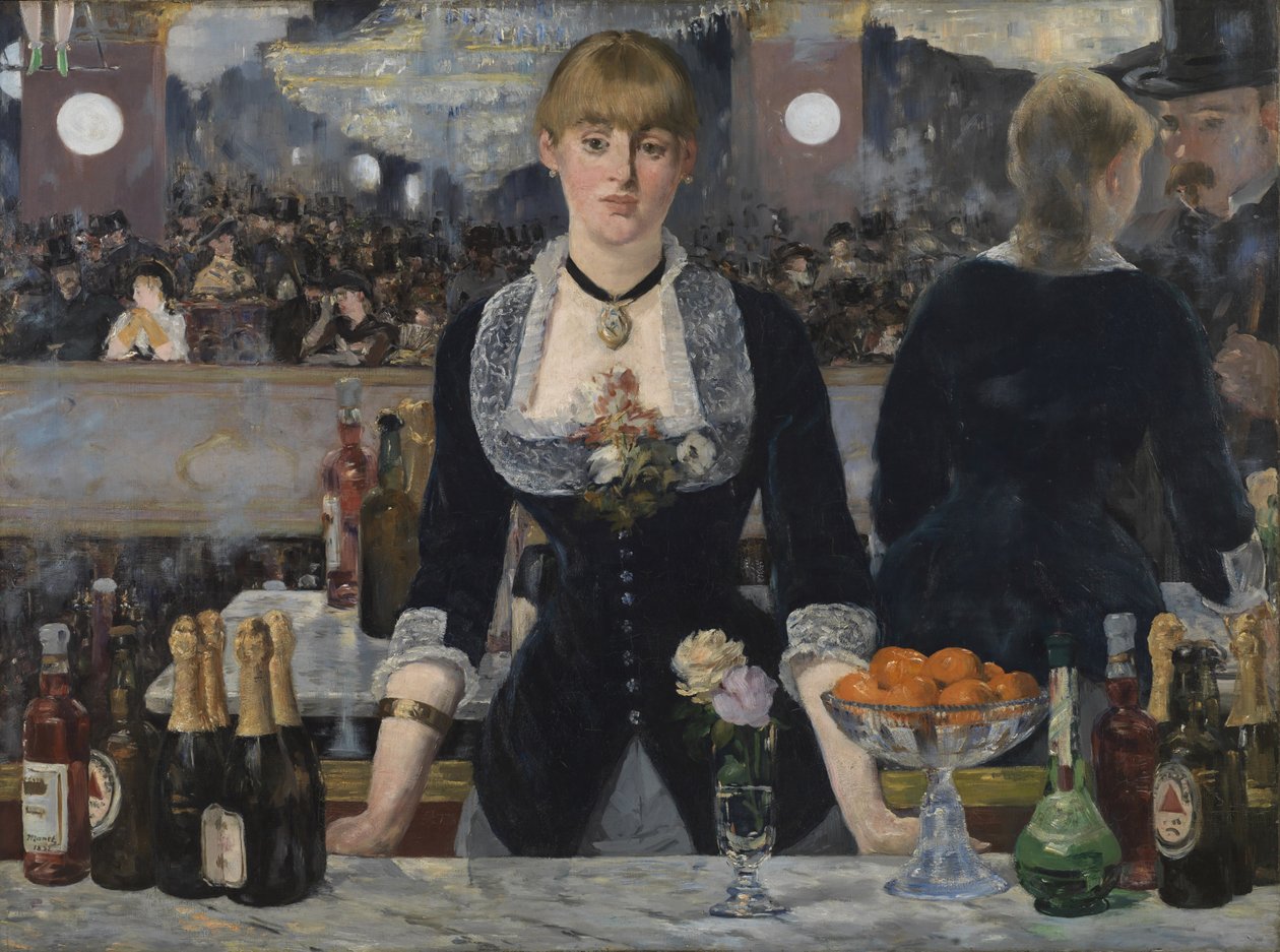 Bar w Folies-Bergere, 1881-82 autorstwa Édouard Manet